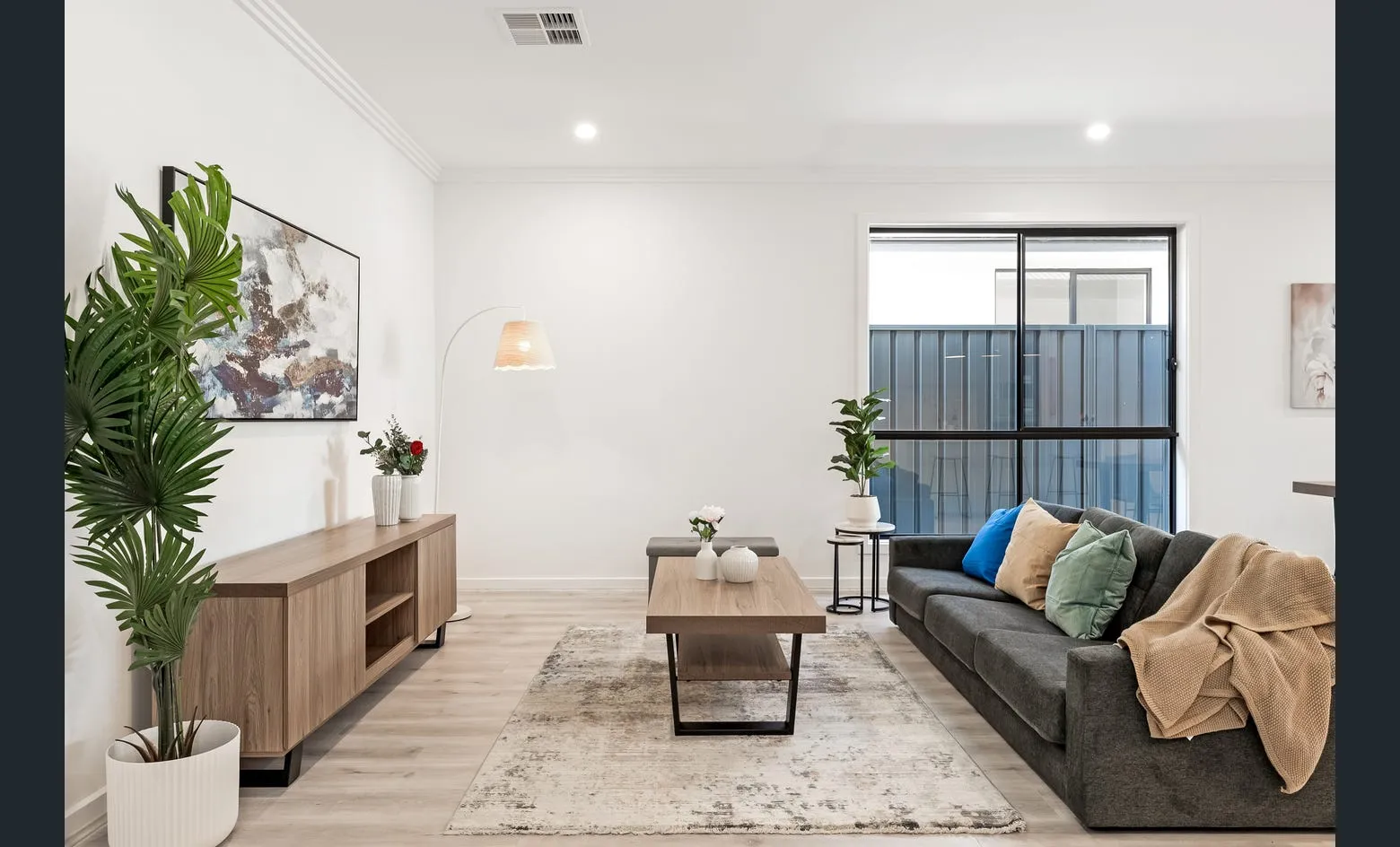 furnished room